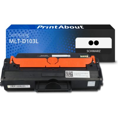 Toner kompatibel mit Samsung MLT-D103L (SU716A) - 2x schwarz - Hohe Kapazität - Multipack