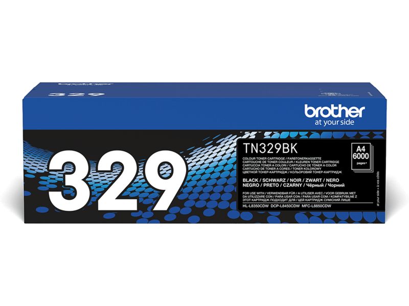 Brother TN-329BK - Schwarz - Toner - Extra hohe Kapazität