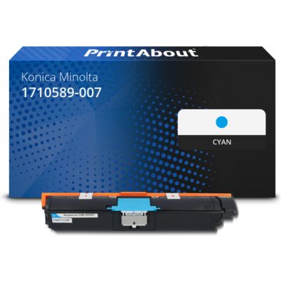 Toner kompatibel mit Konica Minolta 1710589-007 (A00W332) - Cyan