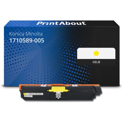 Toner kompatibel mit Konica Minolta 1710589-005 (A00W132) - Gelb