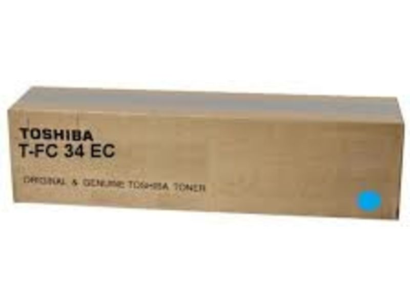 Toshiba T-FC34EC (6A000001524) - Cyan - Toner