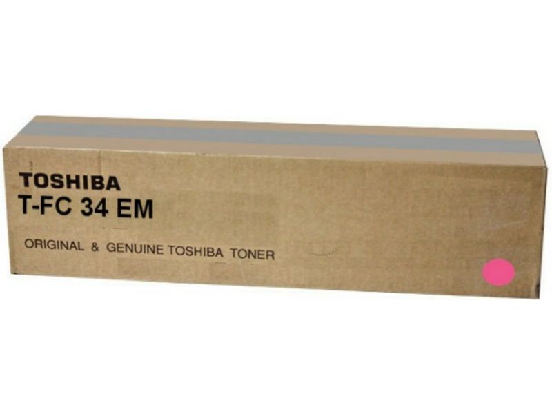 Toshiba T-FC34EM (6A000001533) - Magenta - Toner