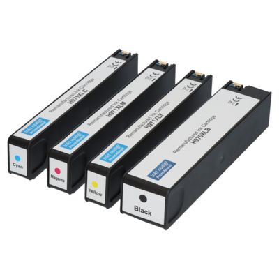 Druckerpatrone kompatibel mit HP 970XL (CN625AE) - 4-farbig - Hohe Kapazität - Multipack