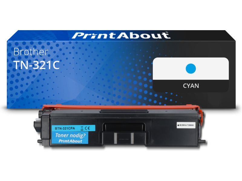 PrintAbout Toner TN-321C Cyan für Brother