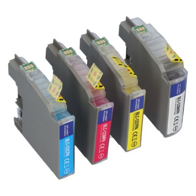 Druckerpatrone kompatibel mit Brother LC-123VALBP - 4-farbig - Multipack