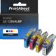 Druckerpatrone kompatibel mit Brother LC-123VALBP - 4 Farben - Multipack