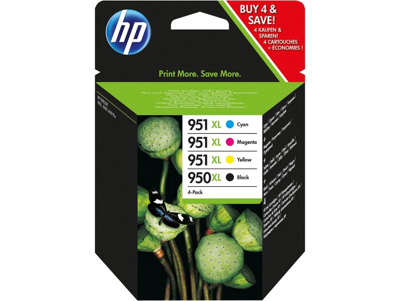 HP 950/951XL (C2P43AE) - 4-farbig - Druckerpatrone - Hohe Kapazität - Multipack