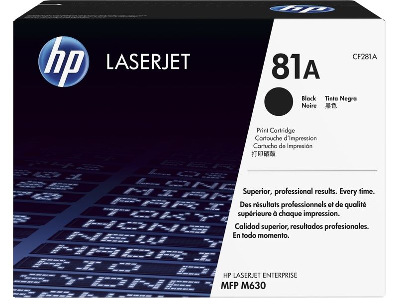 HP 81A (CF281A) - Schwarz - Toner
