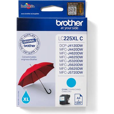 Brother LC-225XLC - Cyan - Druckerpatrone - Hohe Kapazität