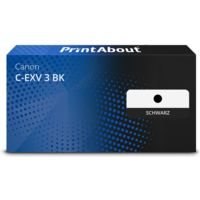 Toner kompatibel mit Canon C-EXV 3 BK - Schwarz