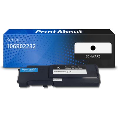 Toner kompatibel mit Xerox 106R02232 - Schwarz