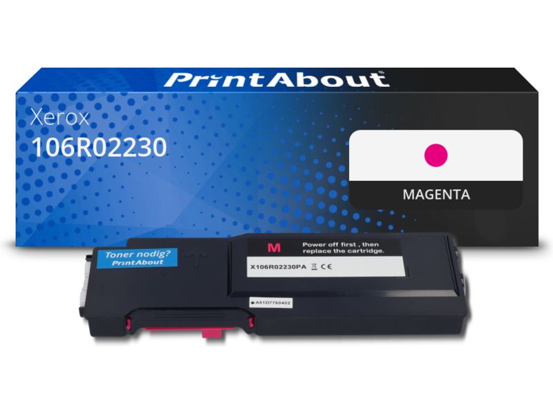 PrintAbout Toner 106R02230 Magenta für Xerox