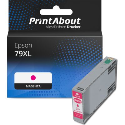 Druckerpatrone kompatibel mit Epson 79XL (T79034010) - Magenta - Hohe Kapazität