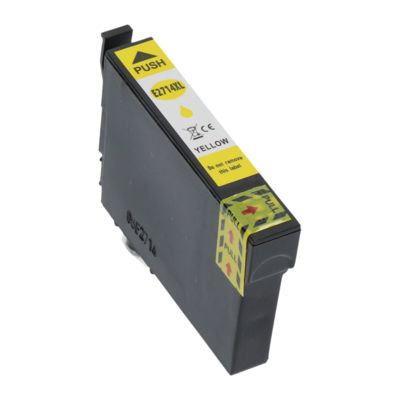 Druckerpatrone kompatibel mit Epson 27XL (C13T27144012) - Gelb - Hohe Kapazität