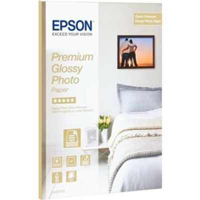 Epson Premium A4-Fotopapier glänzend 1 Packung (15 Blatt)
