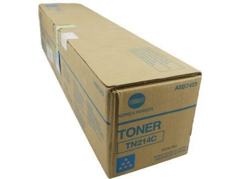 Konica Minolta TN-214C (A0D7454) - Cyan - Toner