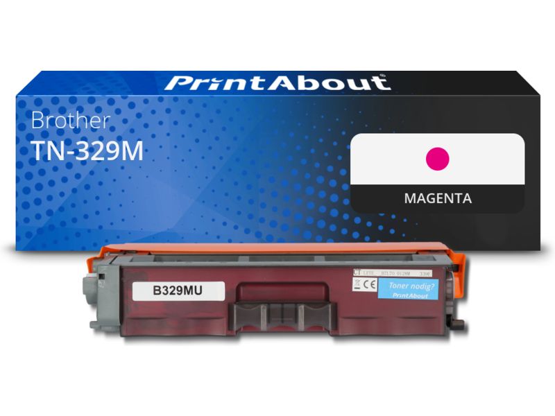PrintAbout Toner TN-329M Magenta Extra hohe Kapazität für Brother