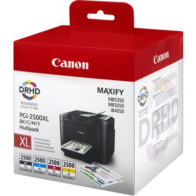 Canon PGI-2500XL BK/C/M/Y - 4-farbig - Druckerpatrone - Hohe Kapazität - Multipack