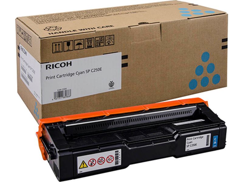 Ricoh 407544 (SP C250E) - Cyan - Toner