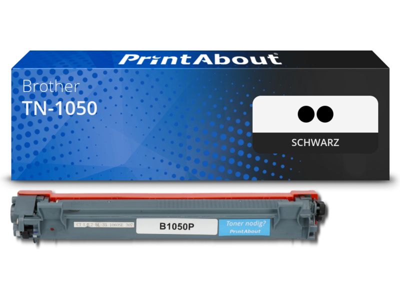 PrintAbout Toner TN-1050 Schwarz Multipack für Brother