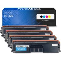 Toner kompatibel mit Brother TN-326 - 4-farbig - Hohe Kapazität - Multipack