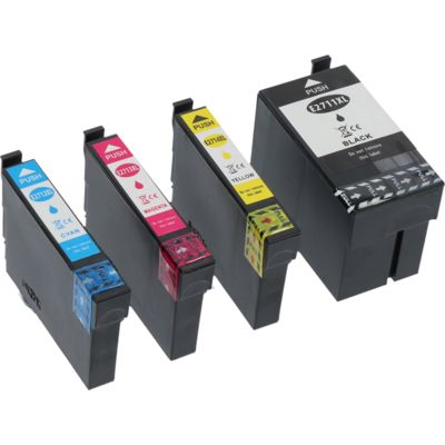 Druckerpatrone kompatibel mit Epson 27XL (T2711/12/13/144010) - 4-Farben - Hohe Kapazität - Multipack - 1131322