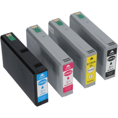 Druckerpatrone kompatibel mit Epson 79XL (T79014010) - 4-farbig - Hohe Kapazität - Multipack