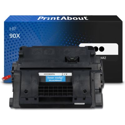 Toner kompatibel mit HP 90X (CE390XD) - 2x Schwarz - Hohe Kapazität - Multipack