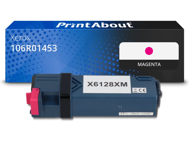 PrintAbout Toner 106R01453 Magenta für Xerox
