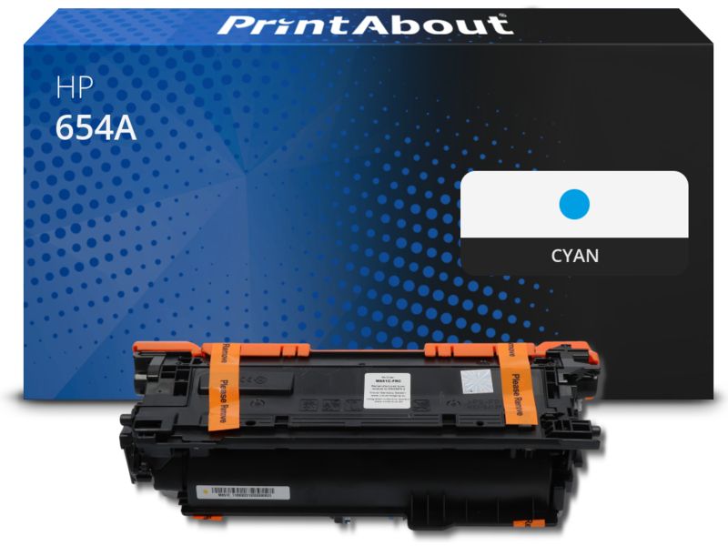 PrintAbout Toner 654A (CF331A) Cyan für HP