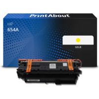 Toner kompatibel mit HP 654A (CF332A) - Gelb