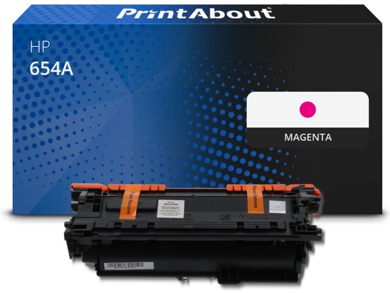 PrintAbout Toner 654A (CF333A) Magenta für HP