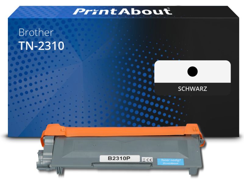 PrintAbout Toner TN-2310 Schwarz für Brother