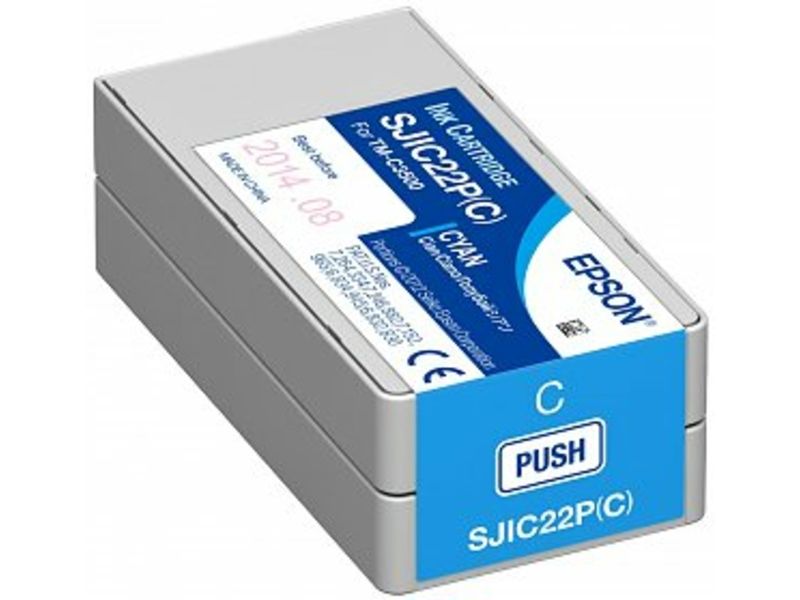 Epson C33S020602 (SJIC22P) - Cyan - Druckerpatrone