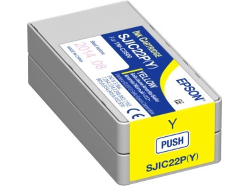 Epson C33S020604 (SJIC22P) - Gelb - Druckerpatrone