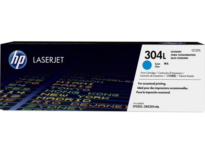 HP 304L (CC531L) - Cyan - Toner