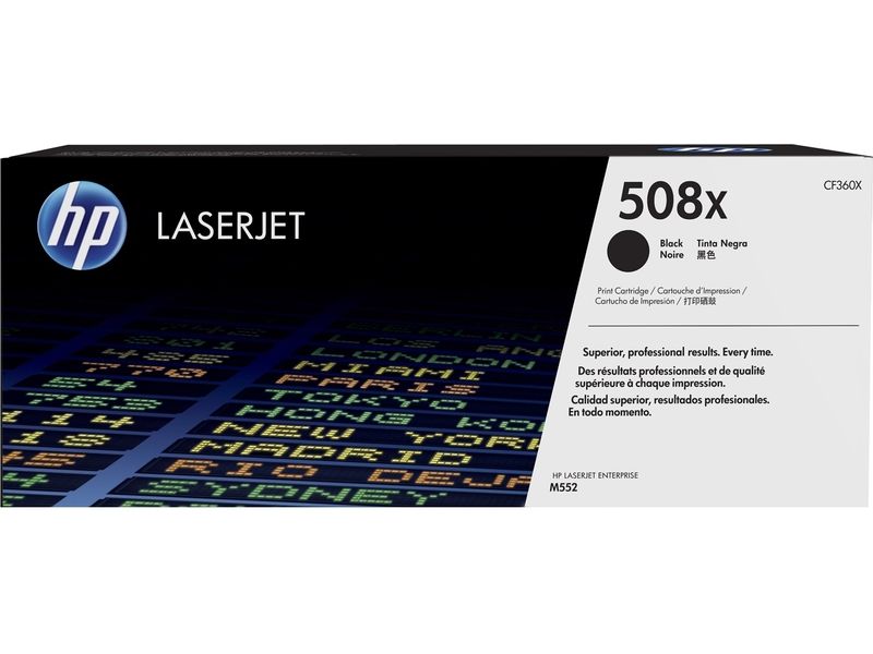 HP 508X (CF360X) - Schwarz - Toner - Hohe Kapazität