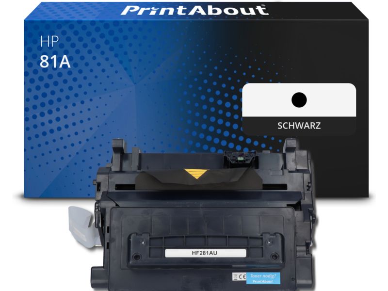 PrintAbout Toner 81A (CF281A) Schwarz für HP