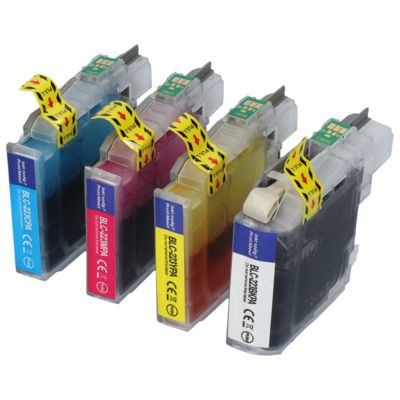 Druckerpatrone kompatibel mit Brother LC-223VALBP - 4-farbig - Multipack