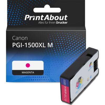 Druckerpatrone kompatibel mit Canon PGI-1500XL M - Magenta - Hohe Kapazität