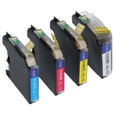 Druckerpatrone kompatibel mit Brother LC-227XLVALBP - 4-farbig - Hohe Kapazität - Multipack