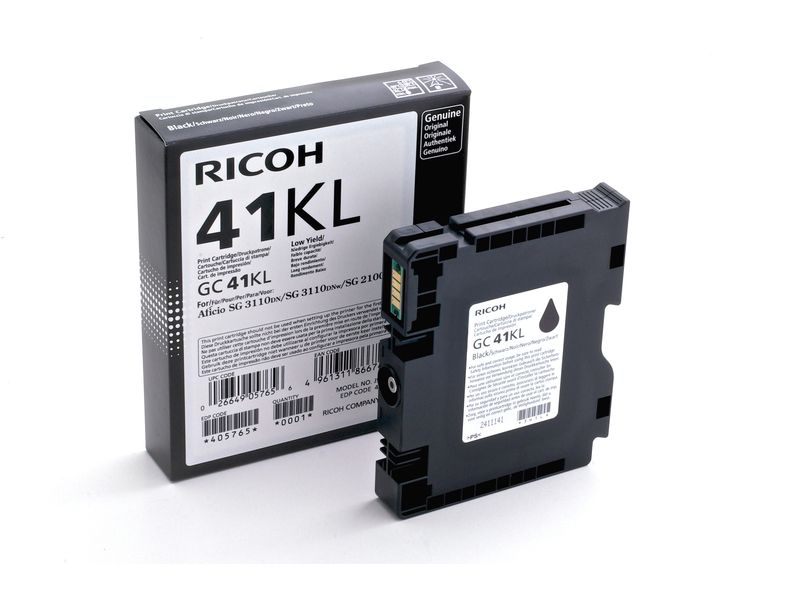 Ricoh GC-41KL (405765) - Schwarz - Druckerpatrone