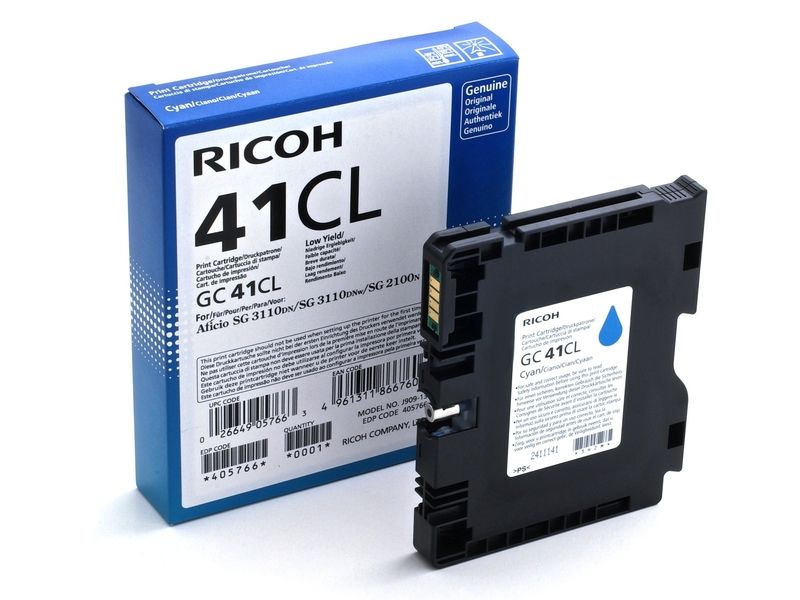 Ricoh GC-41CL (405766) - Cyan - Druckerpatrone