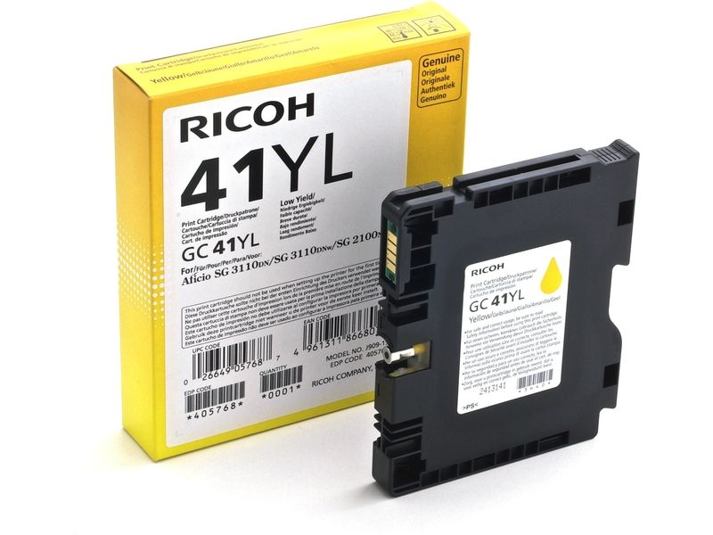 Ricoh GC-41YL (405768) - Gelb - Druckerpatrone