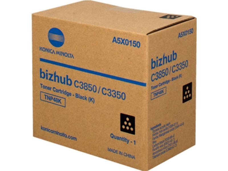 Konica Minolta A5X0150 (TNP-48K) - Schwarz - Toner