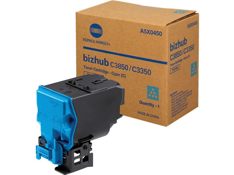 Konica Minolta A5X0450 (TNP-48C) - Cyan - Toner