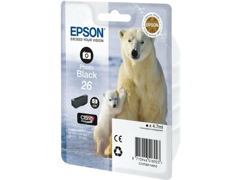 Epson T2611 - Fotoschwarz - Druckerpatrone