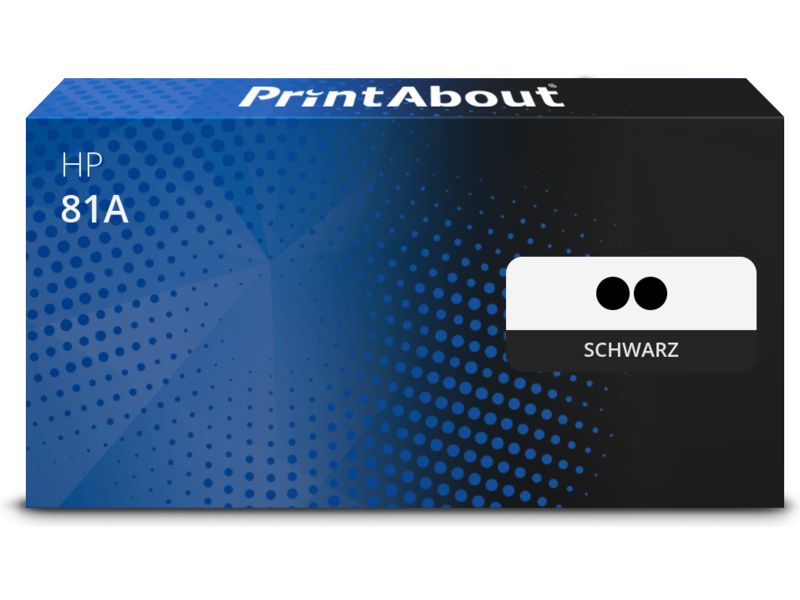PrintAbout Toner 81A (CF281AD) Schwarz Multipack für HP