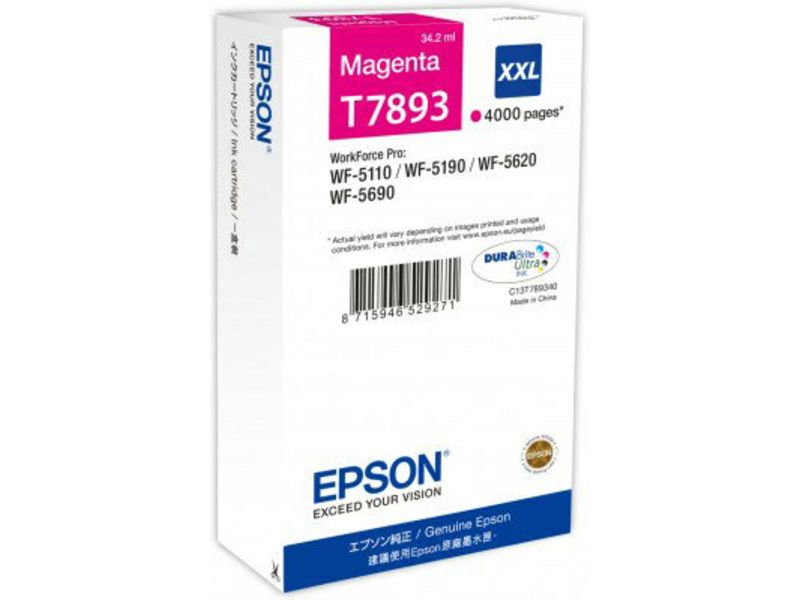 Epson T7893 - C13T789340 - Magenta - Druckerpatrone
