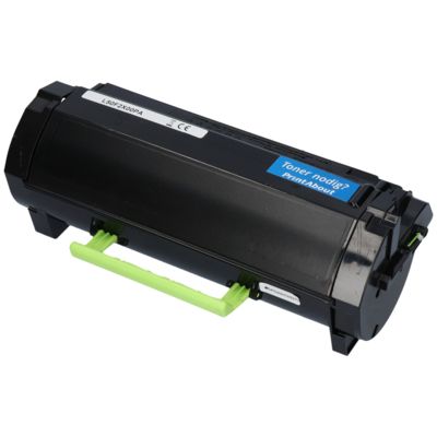 Toner kompatibel mit Lexmark 50F2X00 (502X) - Schwarz - Hohe Kapazität